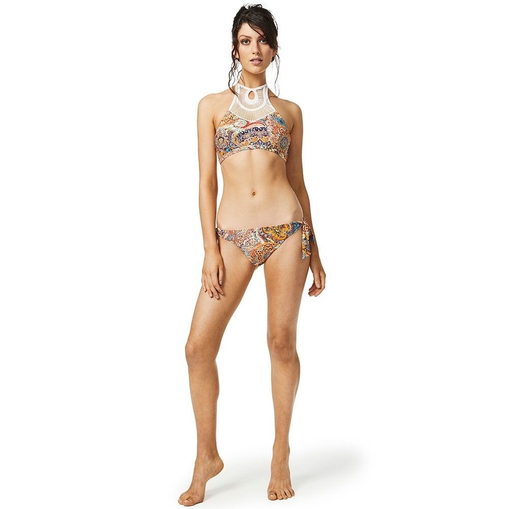 Moontide golden temple halter top bikini